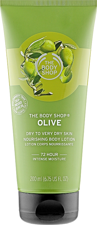 Лосьйон для тіла - The Body Shop's Olive Nourishing Body Lotion — фото N1