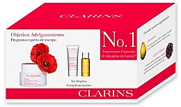 Духи, Парфюмерия, косметика Набор - Clarins Masvelt (b/cr/200ml + b/scr/30ml + b/oil/10ml)