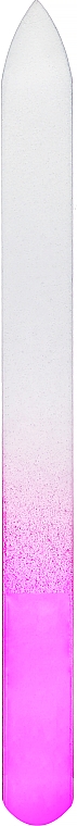 Скляна пилочка для нігтів, 74400, рожева - Top Choice — фото N1