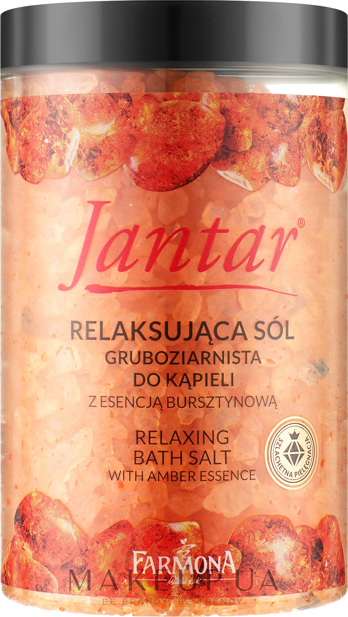 Янтарная релаксационная соль для ванны - Farmona Jantar Relaxing Bath Salt — фото 500g