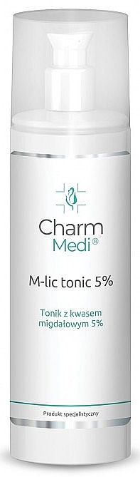 Тоник для лица с миндальной кислотой - Charmine Rose Charm Medi M-Lic Tonic 5% — фото N1