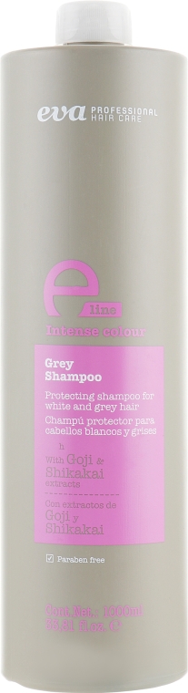 Шампунь для сивого волосся - Eva Professional E-line Grey Shampoo — фото N5