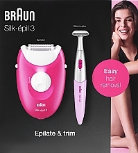 Эпилятор - Braun Silk Epil 3 SE 3-420 — фото N1