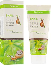 Парфумерія, косметика Очищувальна пінка для обличчя з муцином равлика - FarmStay Snail Pure Cleansing Foam