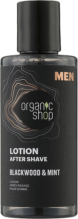 Лосьйон після гоління "Blackwood and Mint" - Organic Shop Men Lotion After Shave — фото N1