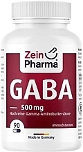 Пищевая добавка "Гамма-аминомасляная кислота" - ZeinPharma GABA Capsules 500 mg — фото N1