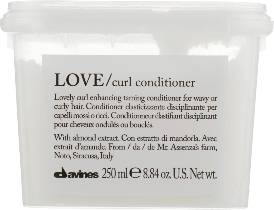Кондиционер для усиления завитка - Davines Love Curl Enhancing Conditioner — фото N1