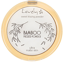 Пудра для обличчя - Lovely Bamboo Pressed Powder — фото N1