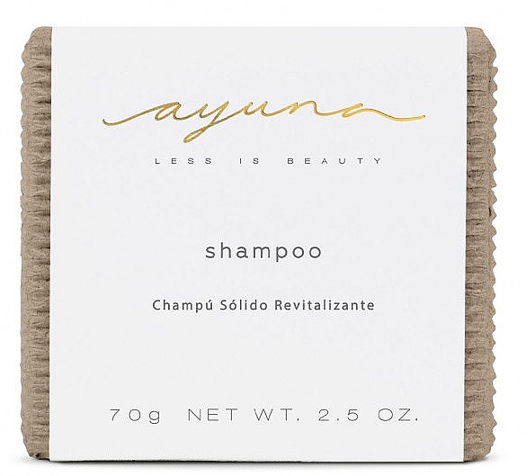 Відновлювальний твердий шампунь - Ayuna Revitalizing Solid Shampoo — фото N3
