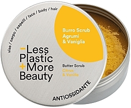 Антиоксидантный масляный скраб "Цитрус и ваниль" - Sapone Di Un Tempo Butter Scrub Citrus & Vanilla Antioxidant — фото N1