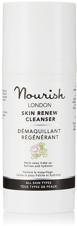 Очищувальний крем для обличчя - Nourish London Skin Renew Cleanser — фото N4