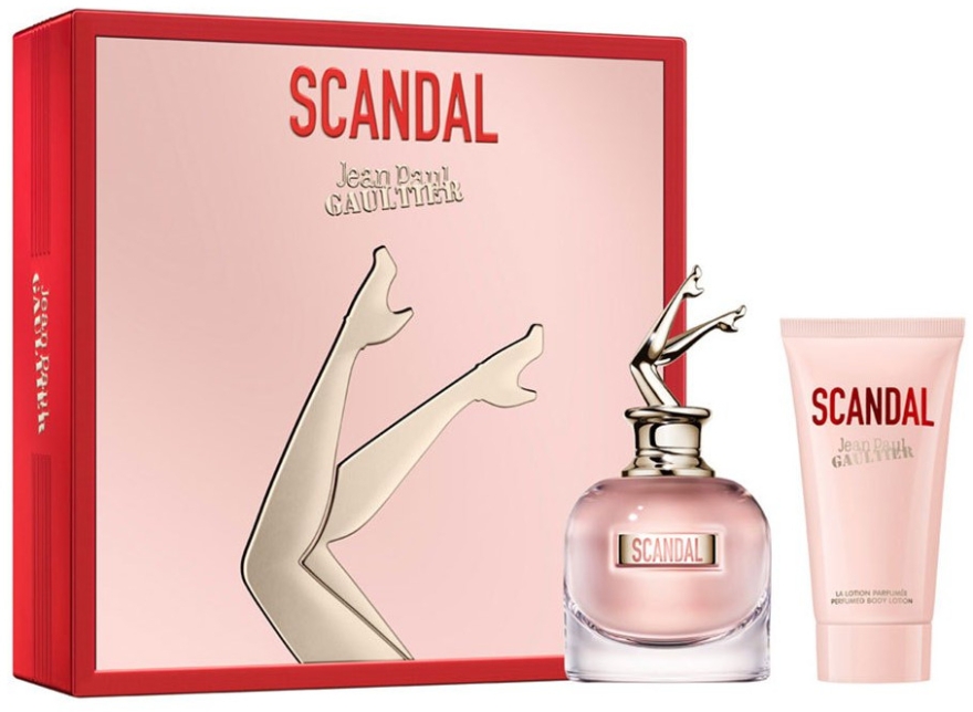 Jean Paul Gaultier Scandal - Набор (edp/80ml + b/lot/75ml)