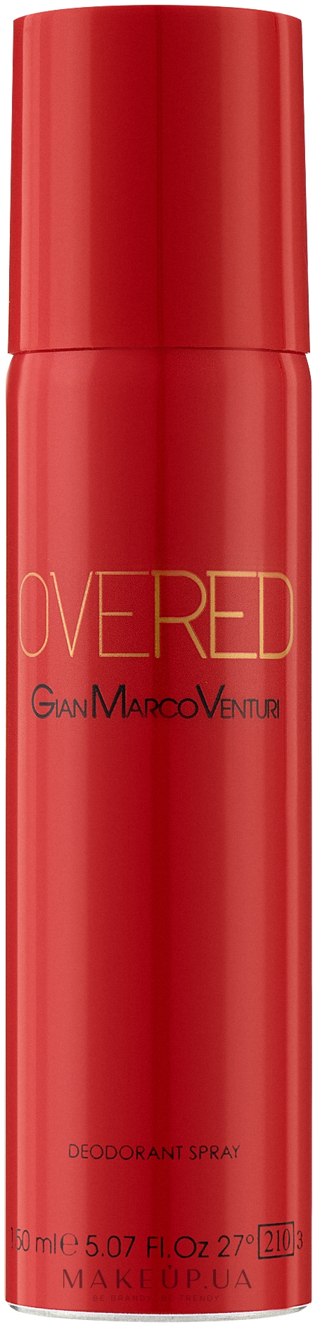 Gian Marco Venturi Overed - Парфюмированный дезодорант — фото 150ml