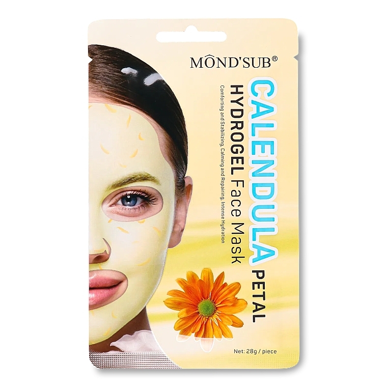 Тканинна маска для обличчя - Mond'Sub Calendula Hydrogel Face Mask — фото N1