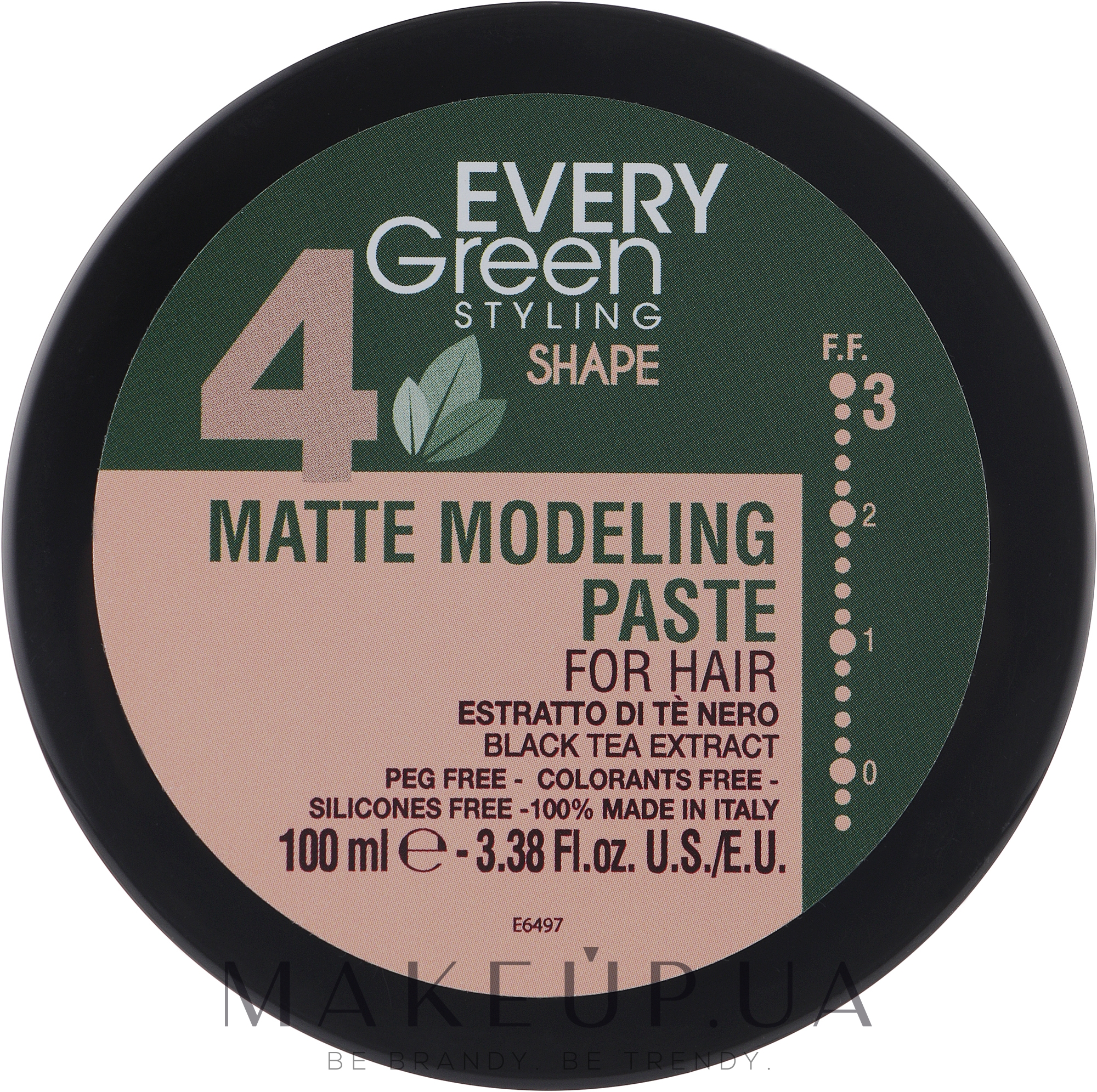 Моделирующая матовая паста - EveryGreen N.4 Matte Modeling Paste — фото 100ml