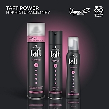 Лак для волос "Power. Нежность кашемира", мегафиксация 5 - Taft Cashmere Power 5 Hairspray — фото N3