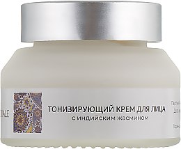 Тонізувальний крем для обличчя з індійським Жасмином - Indiale — фото N2
