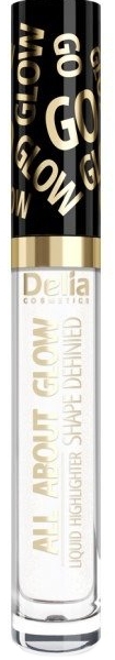 Рідкий хайлайтер - Delia All About Glow Shape Defined Liquid Highlighter — фото N1