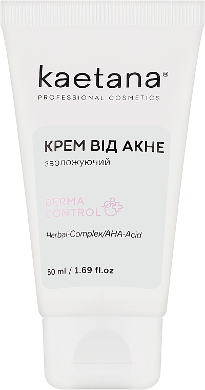 Крем "Від Акне", зволожуючий - Kaetana Derma Control — фото N1