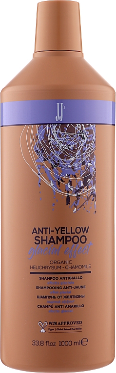 Шампунь від жовтизни "Крижаний ефект" - JJ's Glacial Effect Anti-Yellow Shampoo (без дозатора) — фото N1