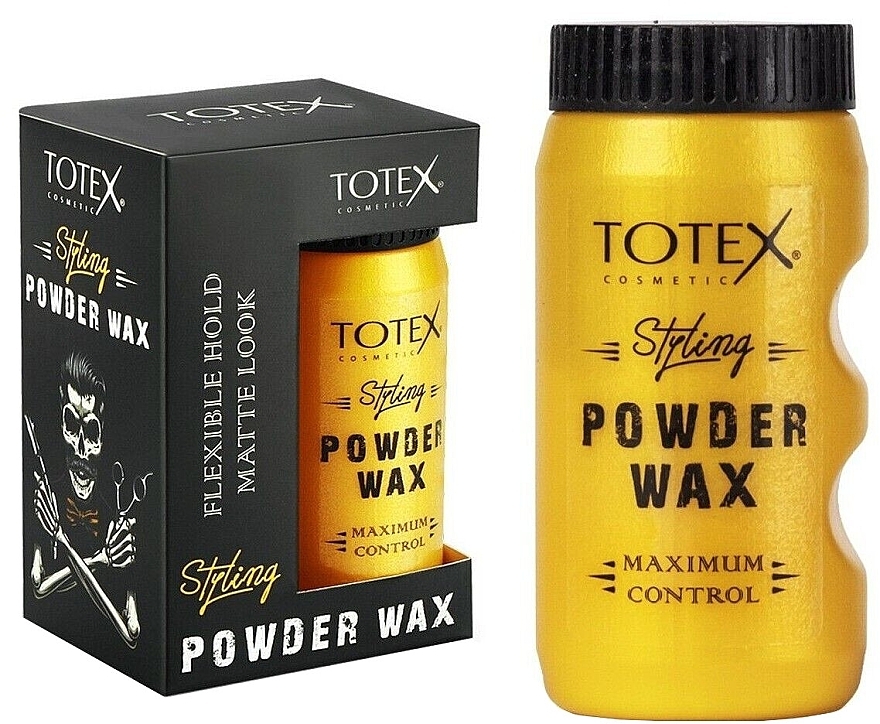 Пудра-віск для укладання волосся - Totex Cosmetic Styling Powder Wax — фото N1