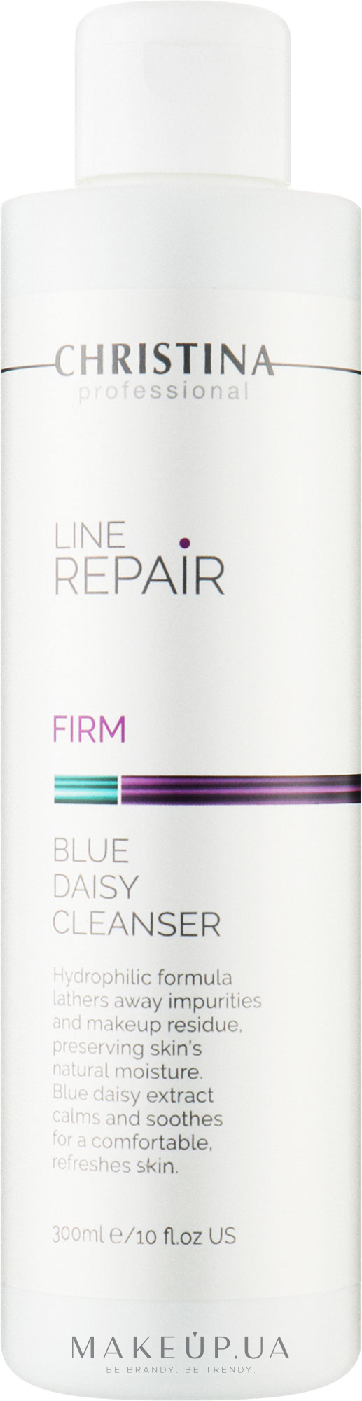 Очищающий раствор с экстрактом голубой маргаритки - Christina Line Repair Firm Blue Daisy Cleanser — фото 300ml