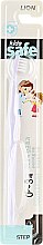 Парфумерія, косметика Зубна щітка дитяча з наносрібним покриттям, від 0 до 3 років, бузкова - CJ Lion Kids Safe