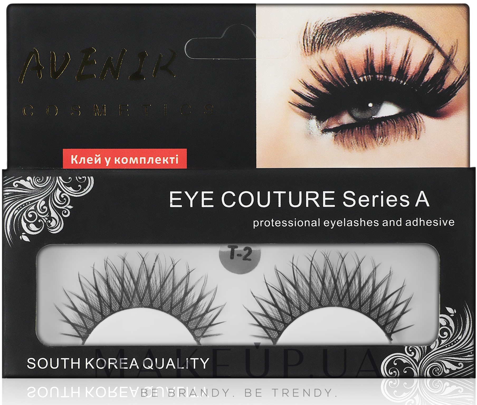 Накладні вії - Avenir Cosmetics Eye Couture — фото T - 08