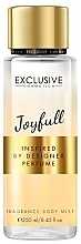 Спрей для тела - Exclusive Cosmetics Joyfull Fragrance Body Mist — фото N1