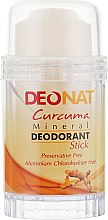 Мінеральний дезодорант з куркумою - Deonat Curcuma Deodorant — фото N1