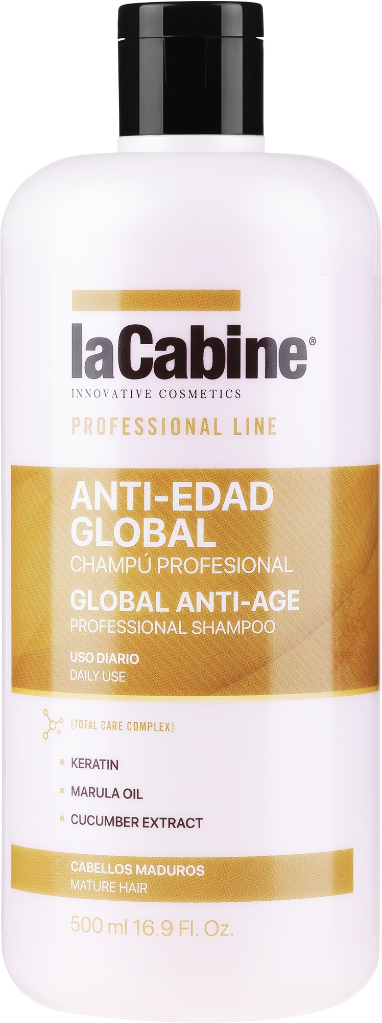 Шампунь антивіковий для волосся - La Cabine Anti-Age Professional Shampoo — фото 500ml