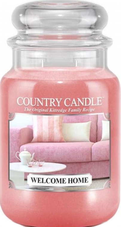 Ароматическая свеча в банке - Country Candle Welcome Home