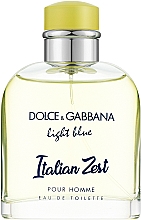 Парфумерія, косметика Dolce&Gabbana Light Blue Italian Zest Pour Homme - Туалетна вода 