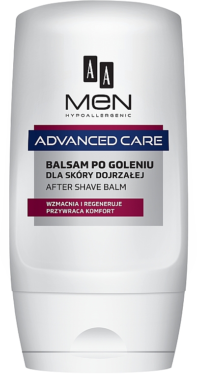 Бальзам після гоління для зрілої шкіри - AA Cosmetics Men Advanced Care After Shave Balm — фото N2