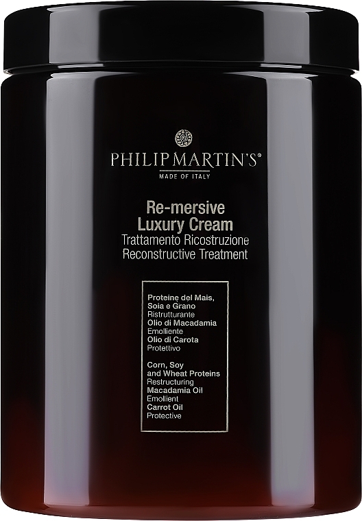 Догляд для глибокої реконструкції волосся - Philip Martin's Re-Mersive Luxury Cream — фото N3