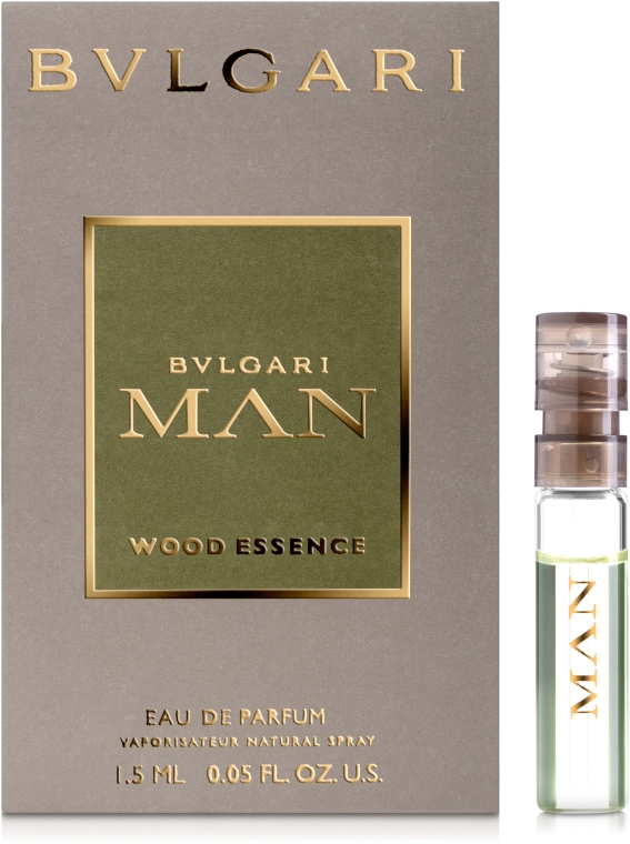 Bvlgari Man Wood Essence - Парфумована вода (пробник) — фото N1