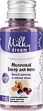 Бісер для ванн "Білий шоколад і лісові ягоди" - Milky Dream — фото N2