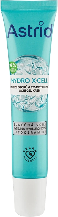 Гель-крем для кожи вокруг глаз - Astrid Hydro X-Cell — фото N1