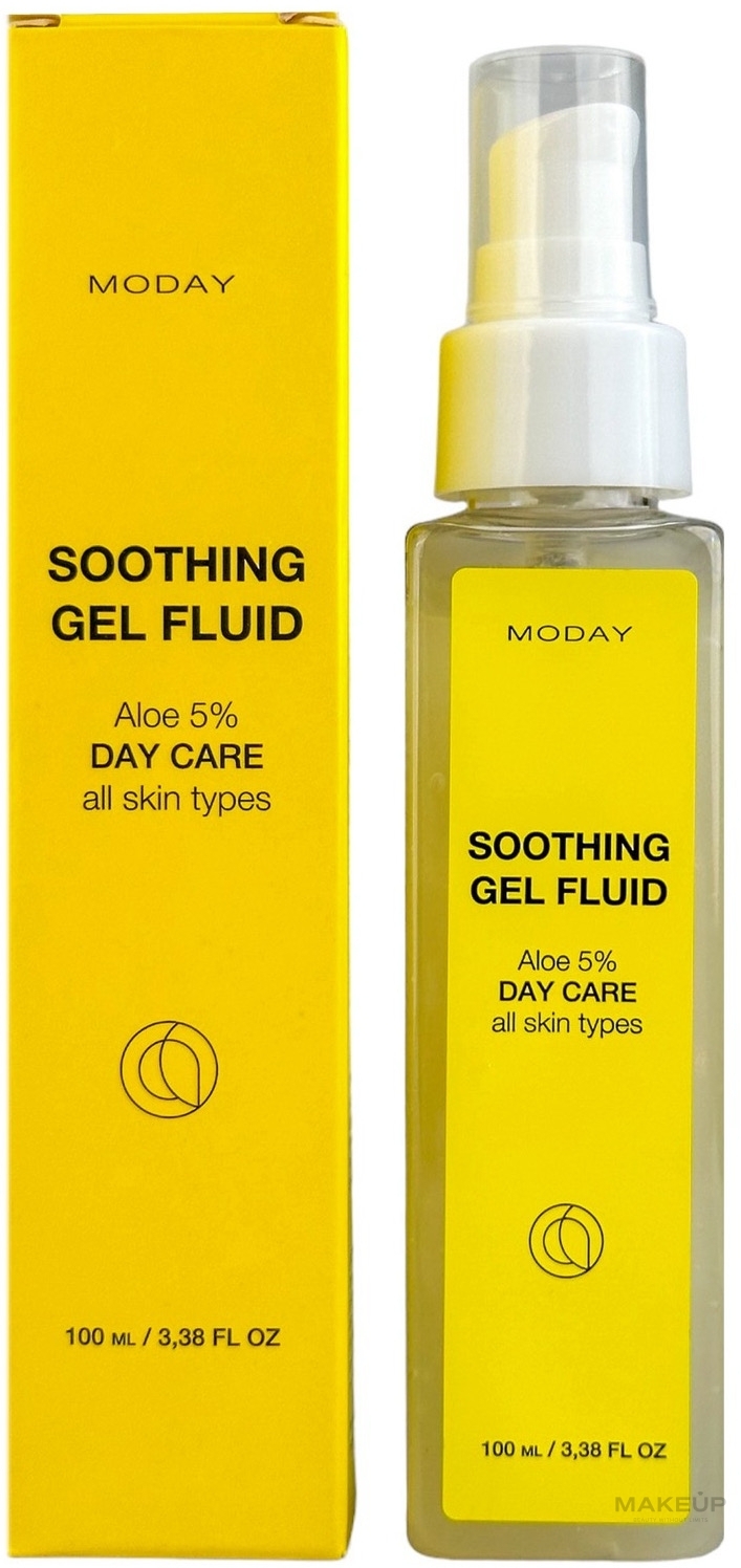 Успокаивающий дневной гель-флюид для проблемной кожи - MODAY Anti-Acne Soothing Day Gel Fluid  — фото 100ml