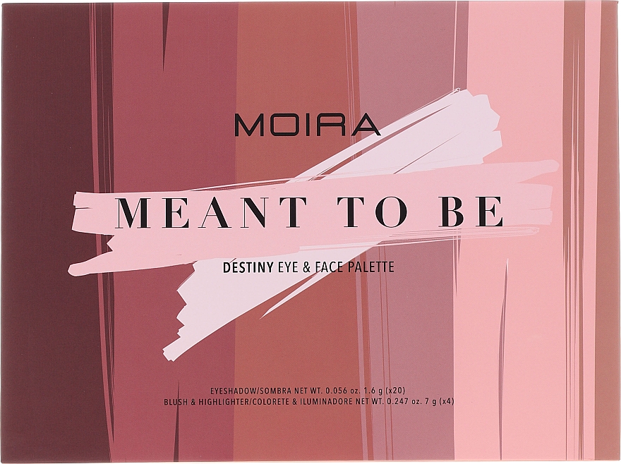 Палетка для макіяжу - Moira Meant To Be Eye & Face Palette — фото N2