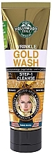 Гель для умывания лица с коллоидным золотом, коллагеном, гиалуроновой кислотой - Hollywood Style Wrinkle Gold Wash — фото N1