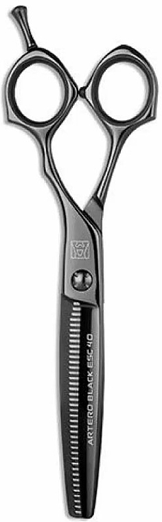 Ножницы парикмахерские филировочные 5,5" класс 3 - Artero Black Thinning 40T — фото N1