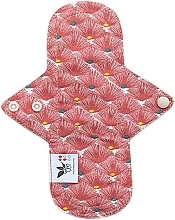 Багаторазова прокладка для менструаціі Нормал 3 краплі, вогники коралові - Ecotim For Girls  — фото N1