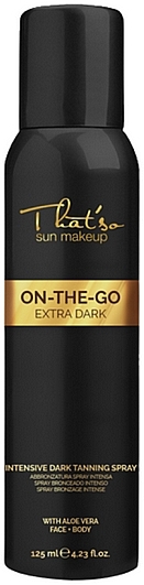 Спрей-автозасмага для тіла - That’So On The Go Dark Spray Extra Dark — фото N1