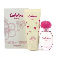 Духи, Парфюмерия, косметика Gres Cabotine Rose - Набор (edt 50ml + b/l 50ml)