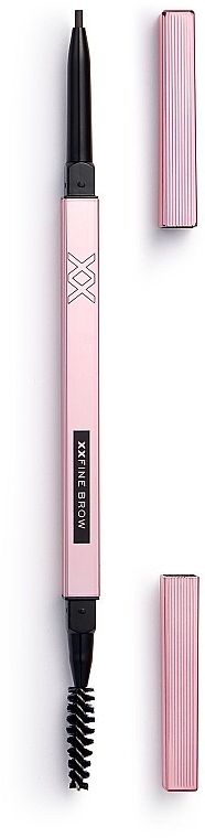 Карандаш для бровей со щеточкой - XX Revolution Xxfine Micro Brow Pencil — фото N1