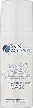 Парфумерія, косметика Маска живильна  для захисту обличчя від негоди - Inspira:сosmetics Skin Accents Climate Protection Mask
