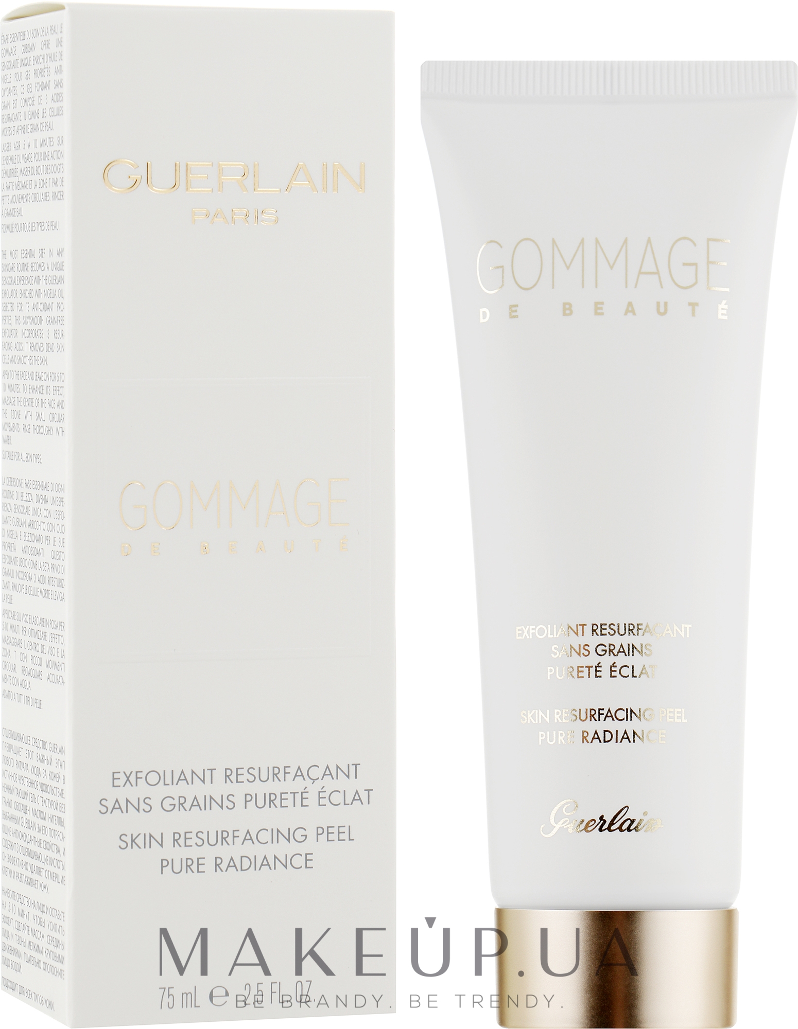 Очищающий эксфолиант для лица - Guerlain Gommage De Beaute Skin Resurfacing Peel — фото 75ml