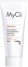 Парфумерія, косметика Антиоксидантна емульсія для засмаги - MyCli Vitaboost Antioxidant Tan Optimizer Emulsion Sun Saver