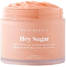 Скраб для тела "Персик" - NCLA Beauty Hey, Sugar Peach Body Scrub — фото N2